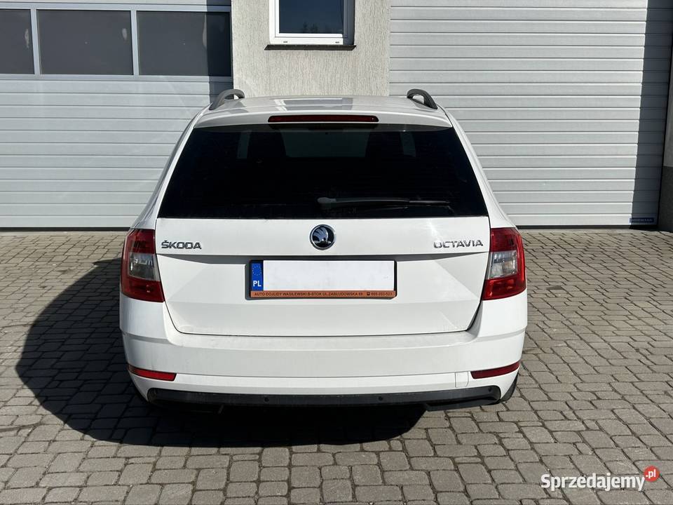 SKODA OCTAVIA 16TDI 115 SALON POLSKA SERWIS FV23 1600cm3 podlaskie Białystok sprzedam