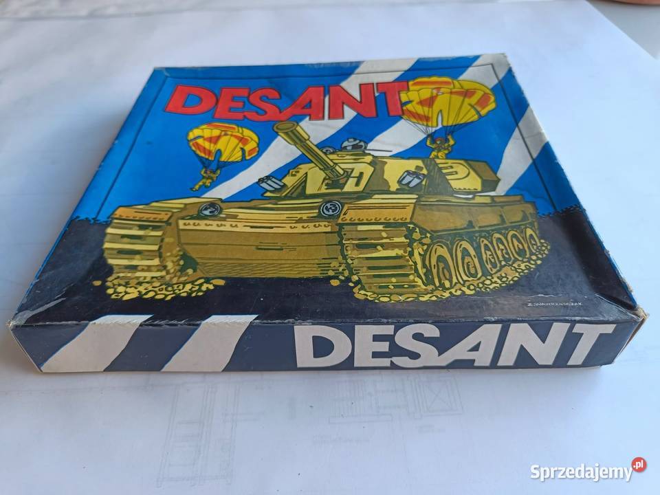 DESANT gra planszowa strategiczna z czasów PRL Gdynia sprzedam