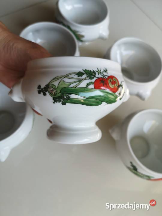 Bulionówki porcelanowe Seltmann Weiden vintage Toruń