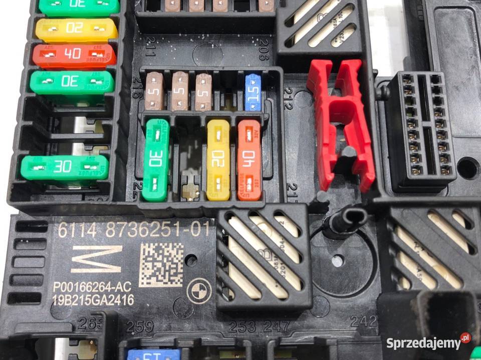 SKRZYNKA BEZPIECZNIKÓW BMW G01 8795478 SUV 20 Skrzynki bezpieczników