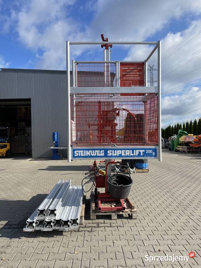 Winda budowlana wyciąg Steinweg Superlift 200 s Ślesin