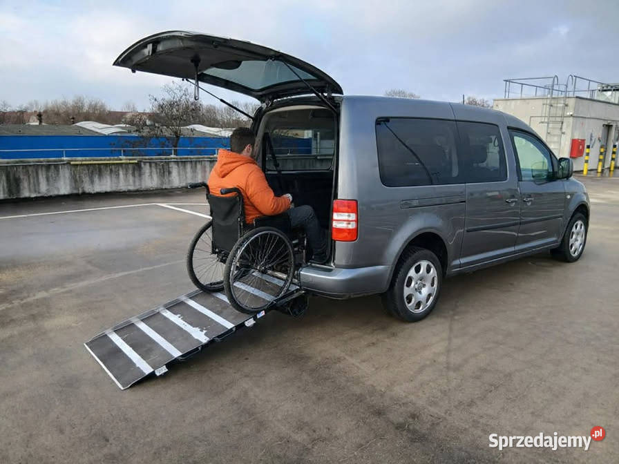 VW Caddy Maxi 16 TDI DSG Rampa inwalidy Gorzów Wielkopolski