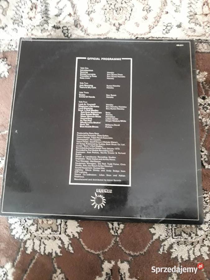 z klasyki hard rocka URIAH HEEP Live 1973orginał Płyty i kasety