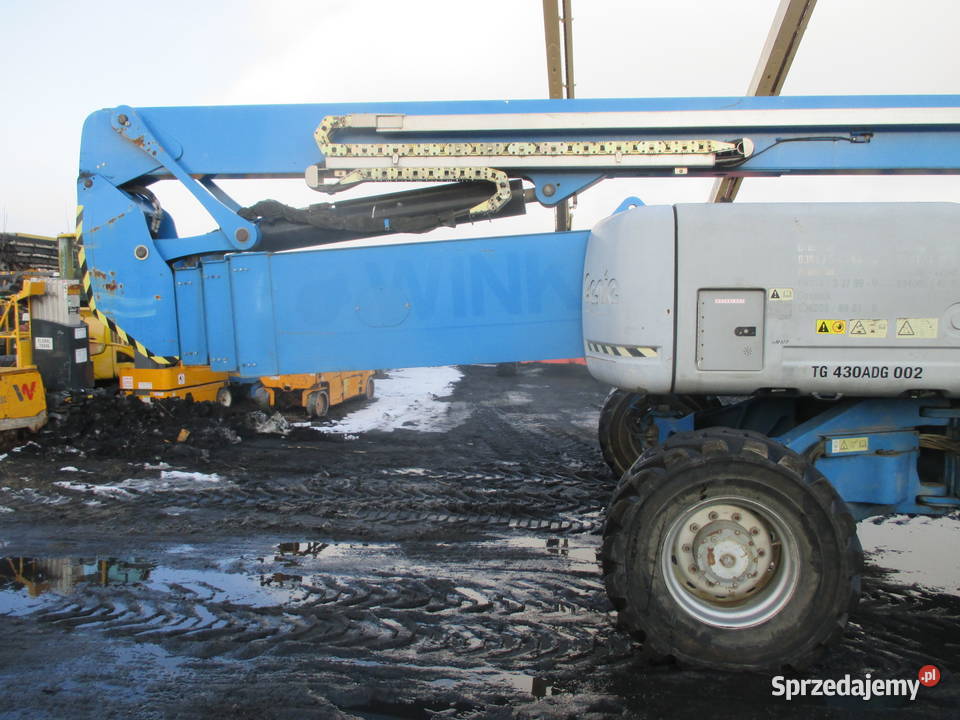 Podnośnik koszowy 43 m 4x4 Genie Z135 Pleszew