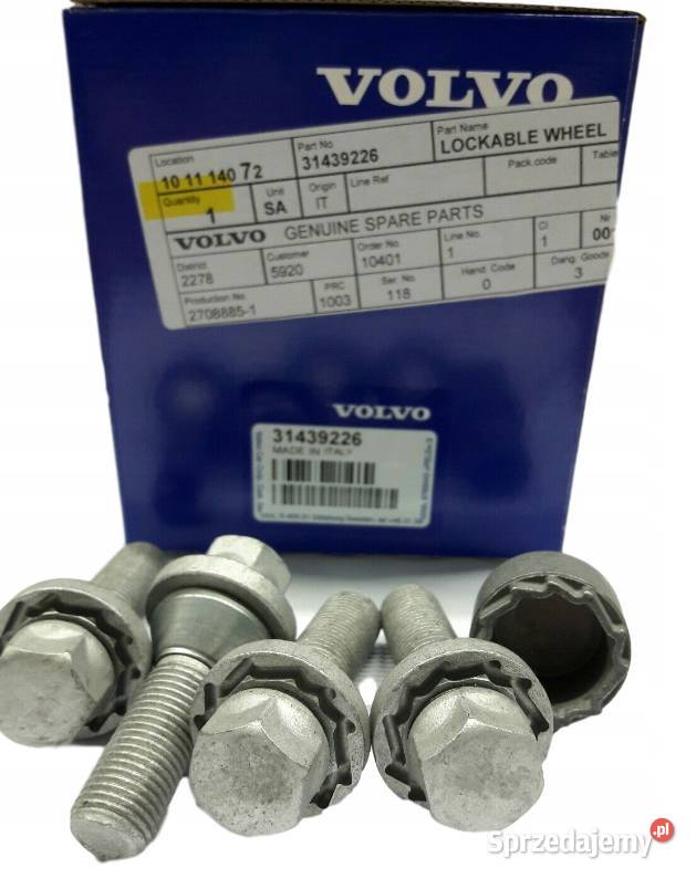 VOLVO S60 S80 V70 XC70 sruby zabezpieczajace kpl sprzedam