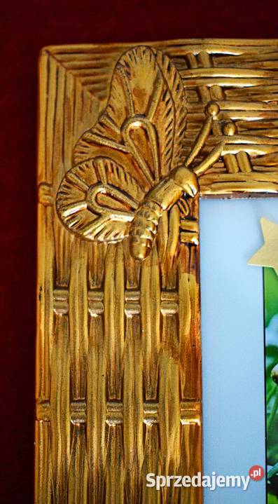 Dwie ramki z zdobnymi wzorami w kolorze starego kujawsko-pomorskie