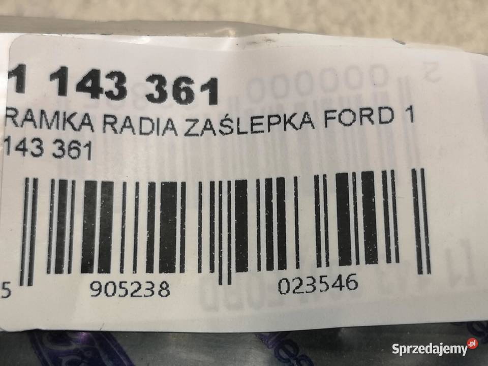RAMKA RADIA FORD FIESTA IV 19952002 NOWA sprzedam