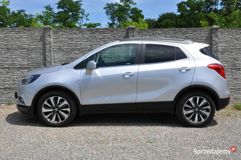 Opel Mokka X 14 140 Szyberdach LED Półskóra Navi kamera cofania śląskie Dąbrowa Górnicza