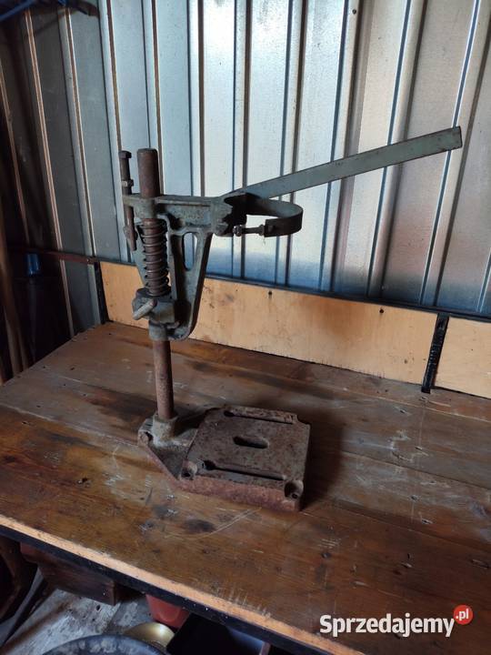 Stary stojak do wiertarki