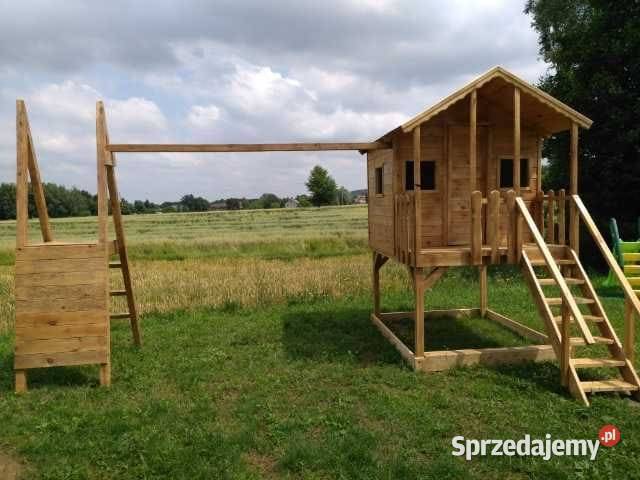 Domki drewniane place zabaw dzieci Dębica