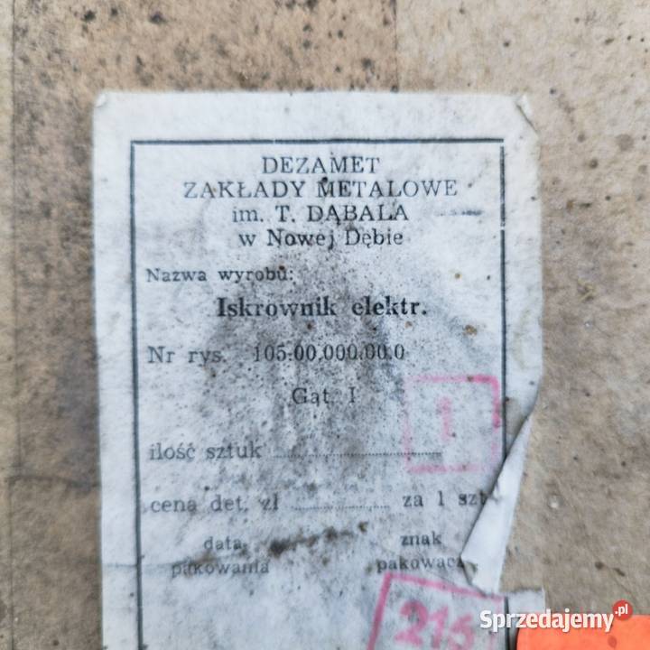 Zapłon Romet chart Barchaczów