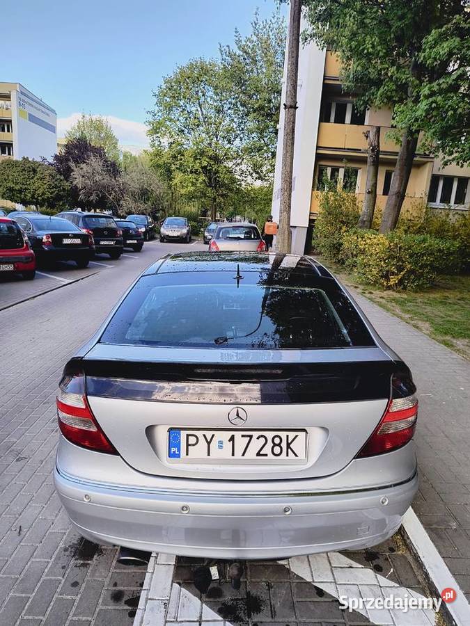 Mercedes W 203 coupe sport edition w świetnym benzyna wielkopolskie Poznań
