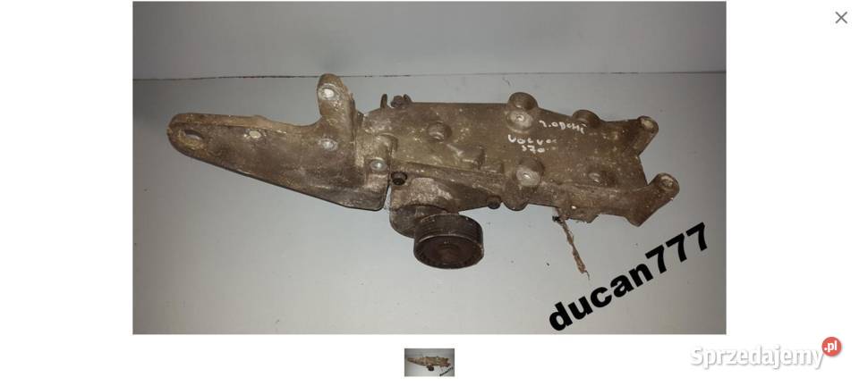 łapa mocowanie napinacz volvo 20 dohc dolnośląskie sprzedam