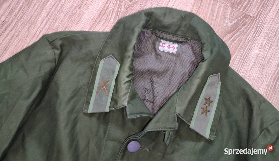 Szwedzka kurtka wojskowa C44 1973r Gdańsk