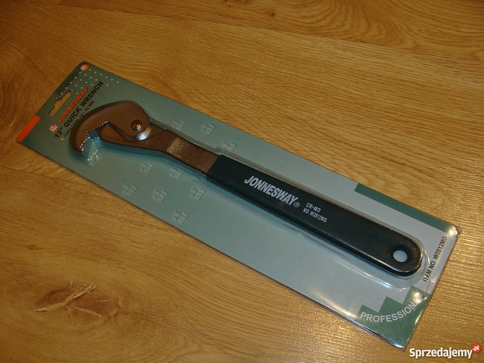 NOWY Klucz uniwersalny hakowy JONNESWAY W2812MG łódzkie