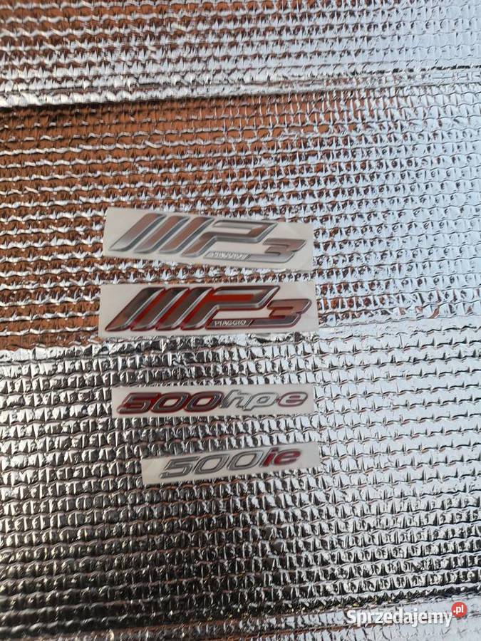 Piaggio mp3 500 napis logo