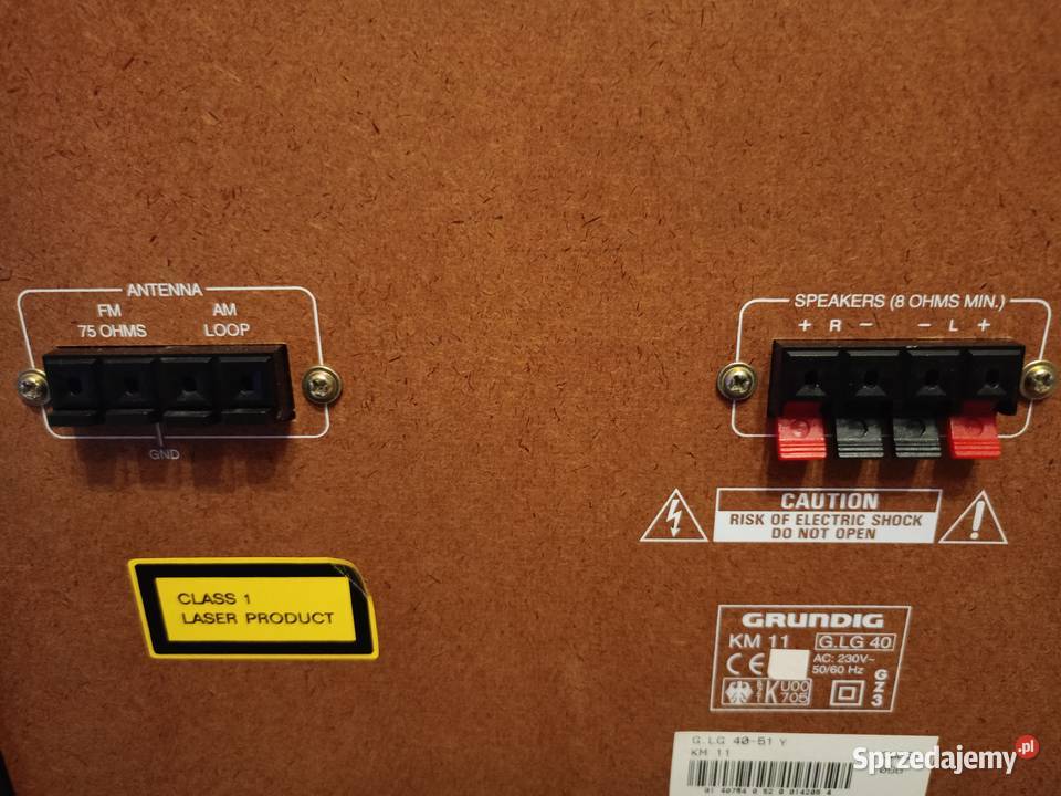 Wieża GRUNDIG 11 Kolumny MBX68 pilot 90 lata Drawski Młyn