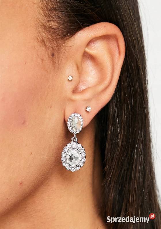 ASOS Bogato zdobione kolczyki z Londynu NOWE małopolskie Kraków