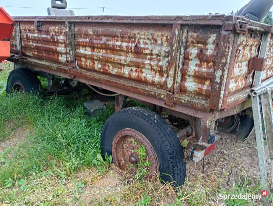 3 przyczepy Sanok D50 D47 D46