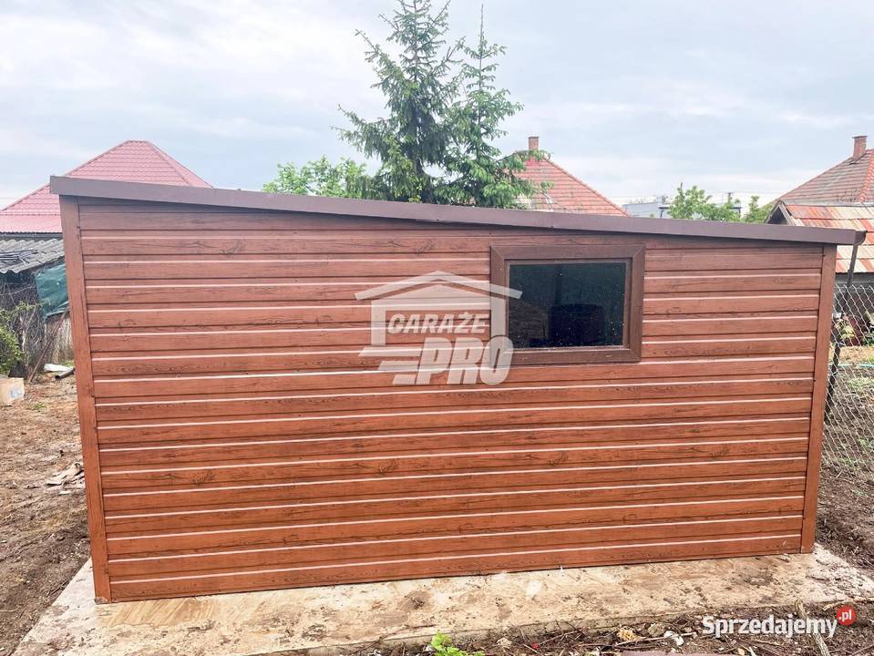 Domek ogrodowy Garaz 6x4m Brama dwuskrzydłowa Zielona Góra sprzedam