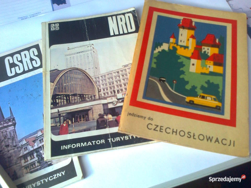 Przewodniki turystyczne po Czechosłowacji