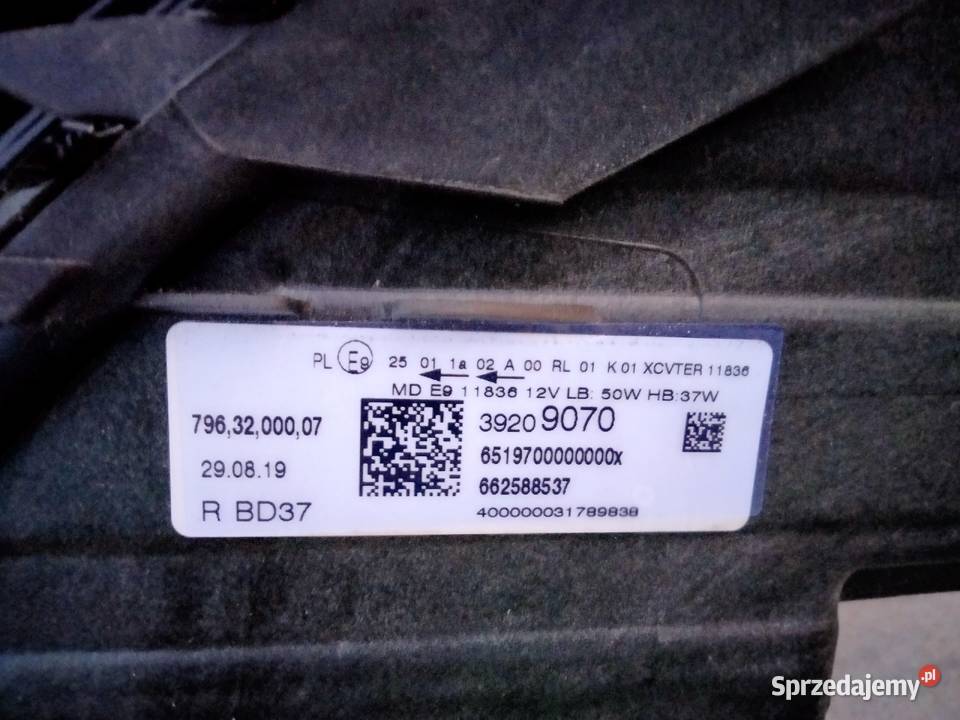 Lampa reflektor Prawa Przód Opel Astra K V 5 Prawe Puławy sprzedam