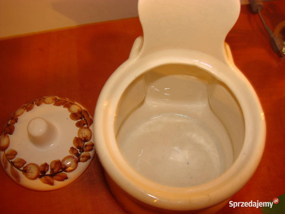 ZF Koło fajansowa solniczka kuchenna Pruszcz Gdański