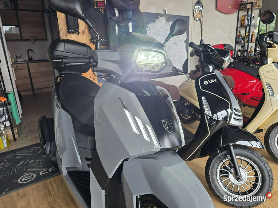 Peugeot Tweet Piękny skuter tweet 125 raty dowóz bagażnik Peugeot Bicz