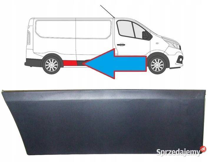 LISTWA PRAWA PRZED KOŁEM RENAULT TRAFIC OPEL Głogów