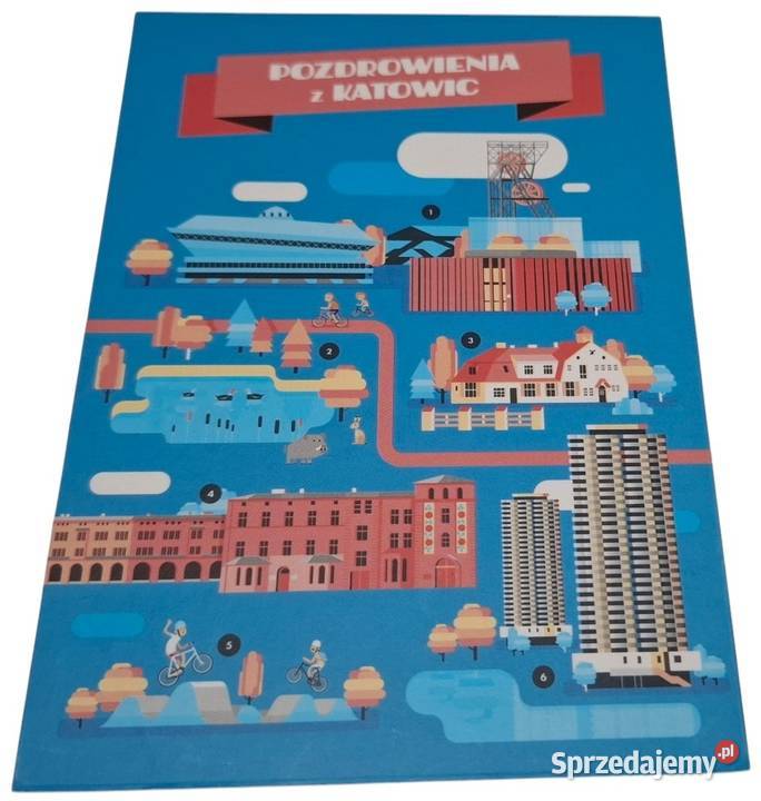 Pozdrowienia z Katowice Katowice Niemapa Czeladź
