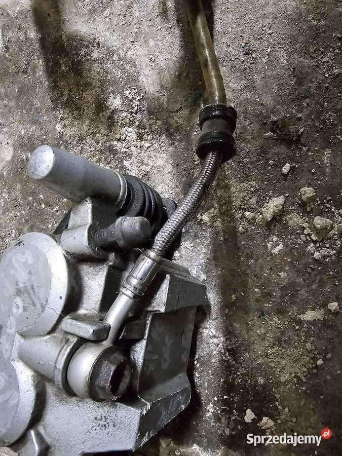 Suzuki DR 800 oplot wężyk stalowy przewód Układ hamulcowy Jelenia Góra