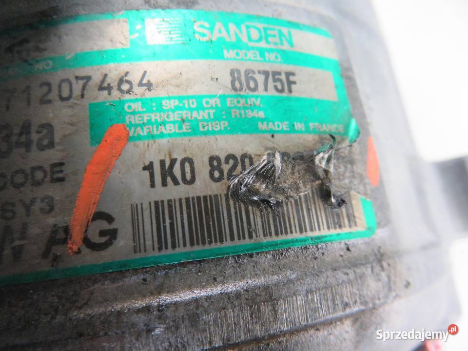 KOMPRESOR KLIMATYZACJI AUDI A3 8P1 20 TDI PD 16V sprzedam