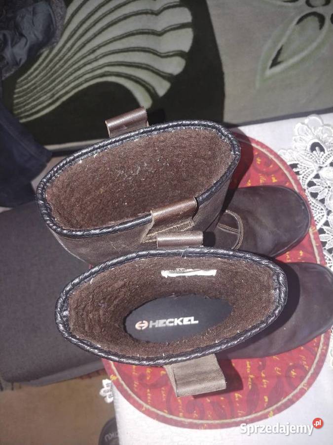 Buty skóra ocieplane Offroad Snow S3 HECKEL 44 Stoczek Łukowski sprzedam
