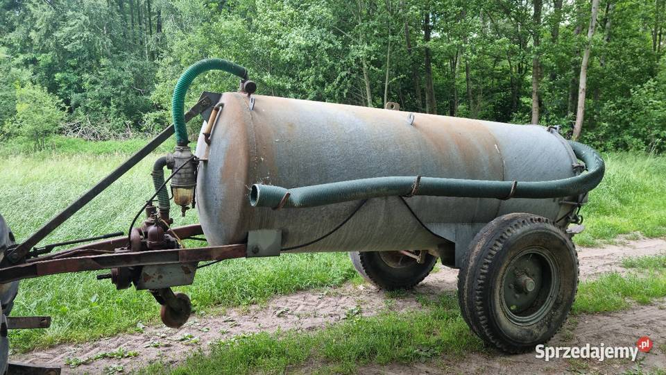 Beczkowóz wóz asenizacyjny do wody szamba lubelskie Tarnogród