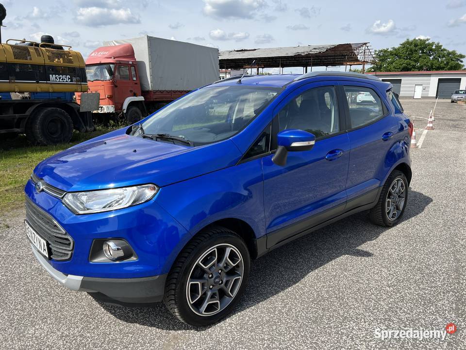 Ford EcoSport 10 BENZYNA Klimatronik Tempomat welurowa tapicerka wielkopolskie Konin