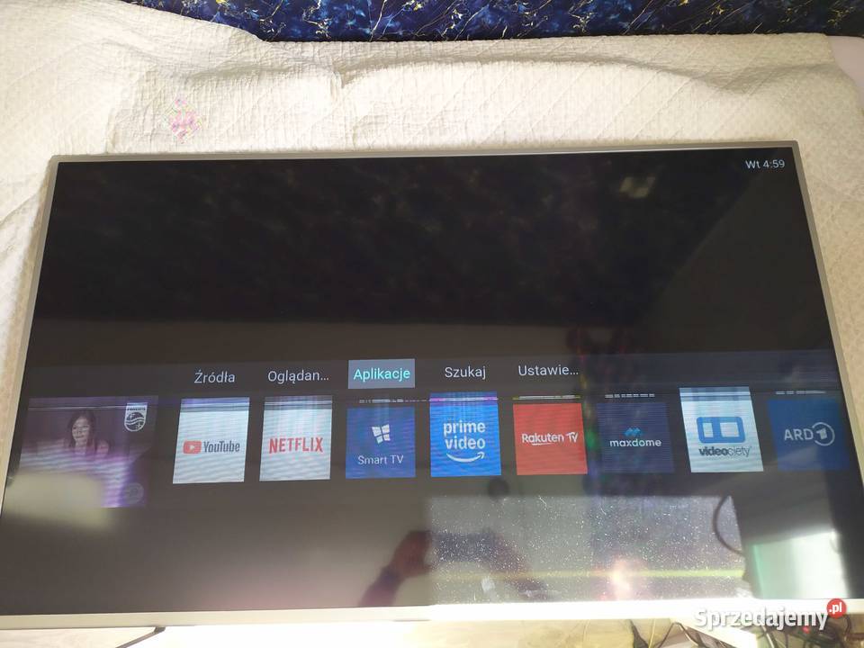 Części TV Philips 4K 58pus810512 zasilacz płyta 58cale zachodniopomorskie Szczecin