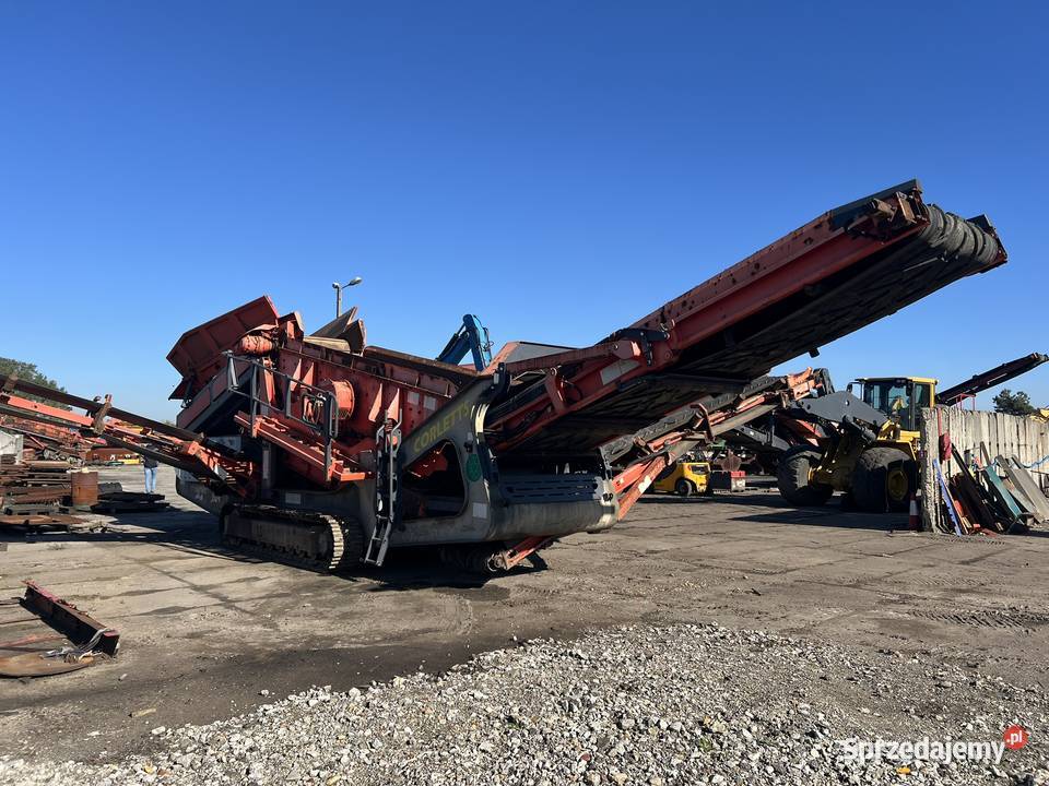 Przesiewacz Sandvik QE340 Extec E7 Maszyny budowlane