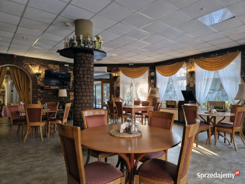 Działający obiekt hoteloworestauracyjny 1504 m Mszana Dolna