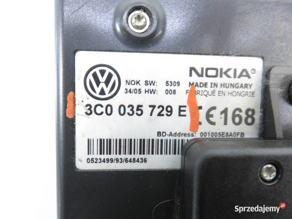 MODUŁ VW PASSAT B6 20 TDI 3C035729E osobowe