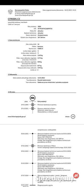 CITROEN C3 Exclusive Ładny 3 lata w Polsce Zarejestrowany w Polsce Wągrowiec