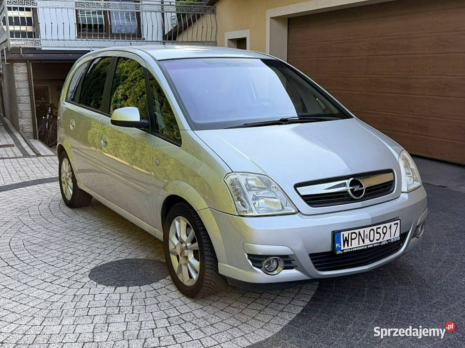 Opel Meriva Prosty Silnik Klima GWARANCJA Zakup lakier metallic Meriva Płońsk