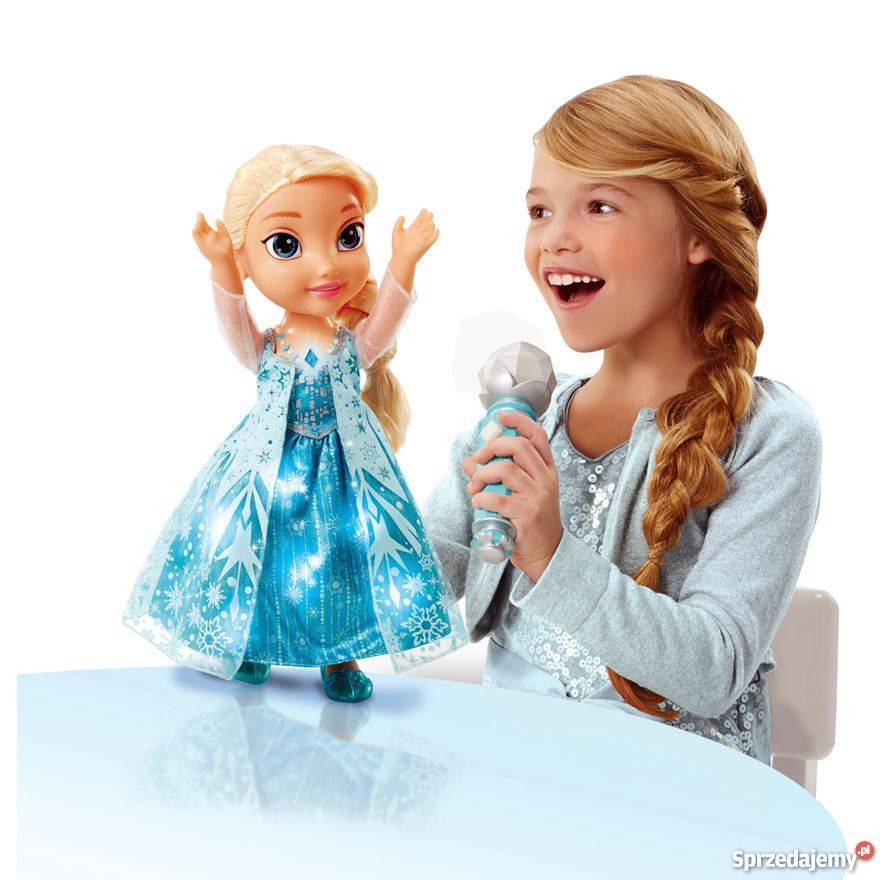 Jakks Disney Frozen Śpiewająca Elsa z Mikrofonem wielkopolskie