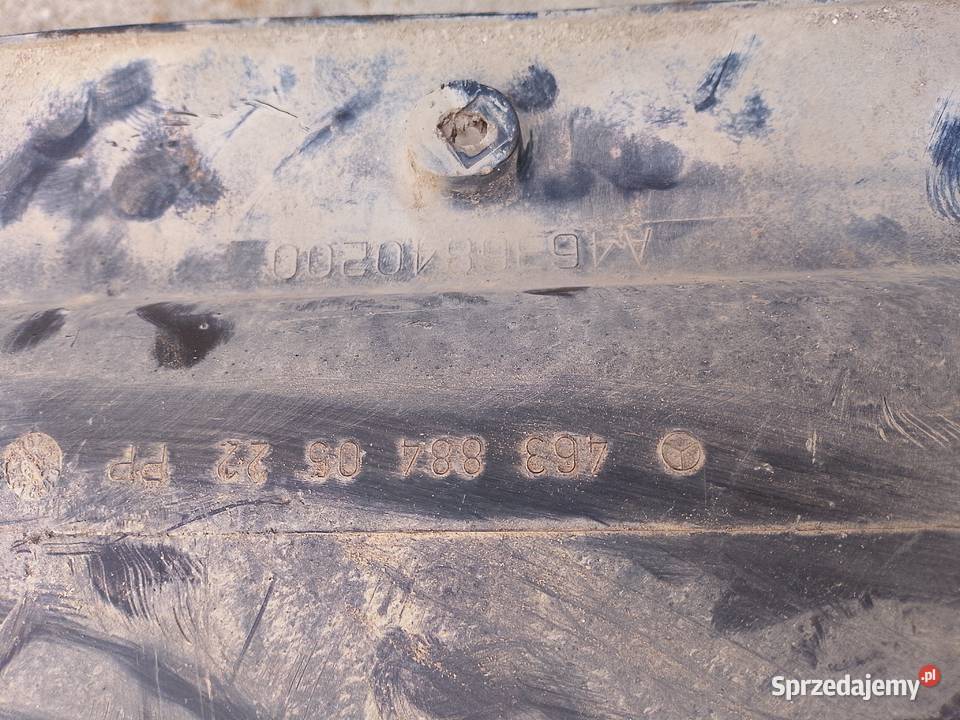 Mercedes g klasa nadkola tył tył wewnętrzne Kocmyrzów