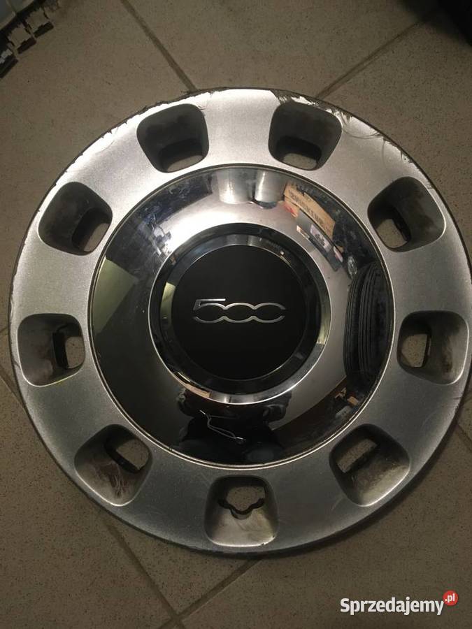 Kołpak FIAT 500 15 oryginalny osobowe dolnośląskie Wrocław