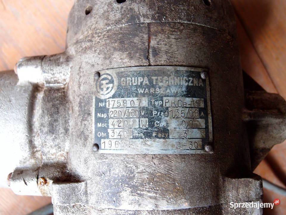 Wiertarka wolnoobrotowa PRCe15 produkcja polska