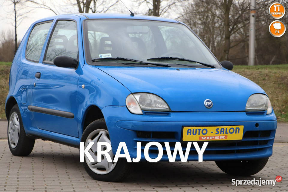 Fiat Seicento krajowy 2właściciel elektrszyby