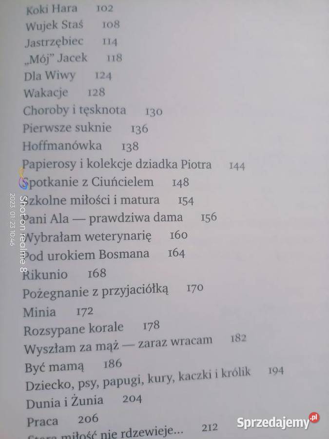 Sumińska Autobiografia książki urlop wakacje Warszawa