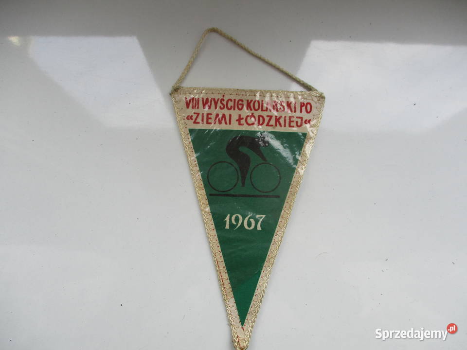 proporczyk 8wyscig kolarski ziemi łódzkiej z łódzkie Solca Mała