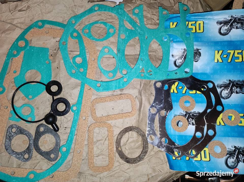 Zestaw uszczelek silnika K750 Motoryzacja