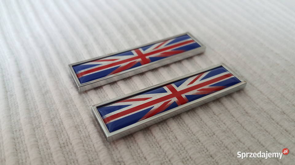 EMBLEMAT LOGO UK ANGLIA ENGLAND UK GRUBY osobowe Poznań